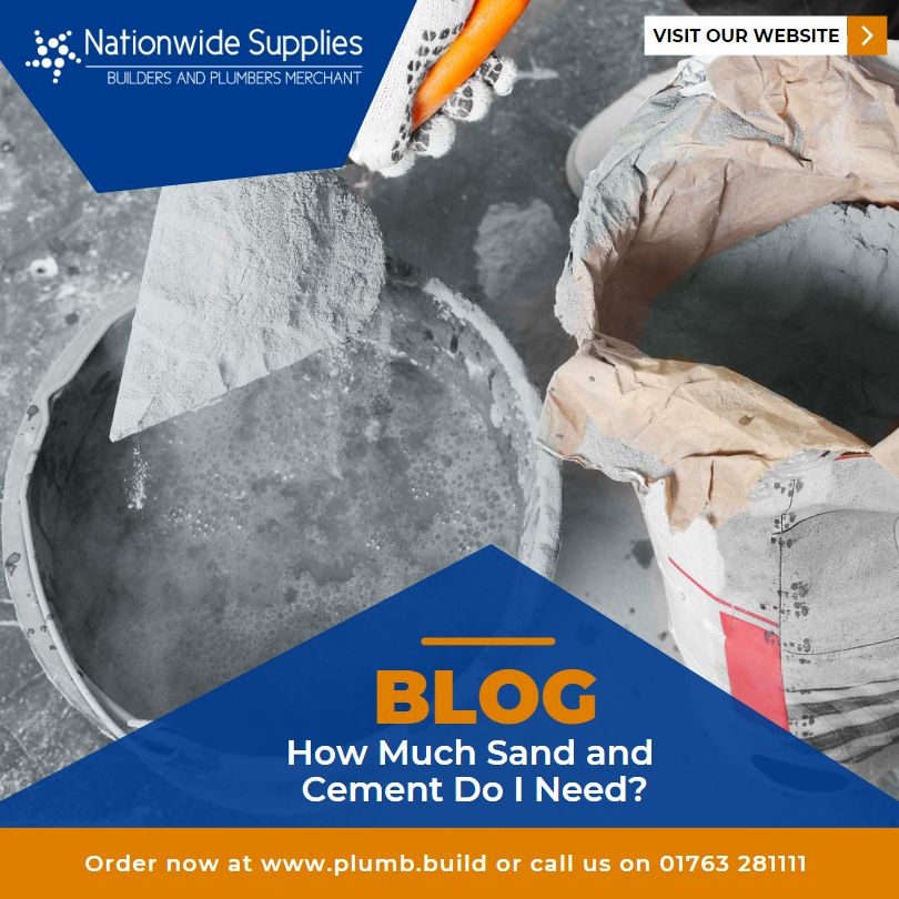 How Much Sand and Cement Do I Need?