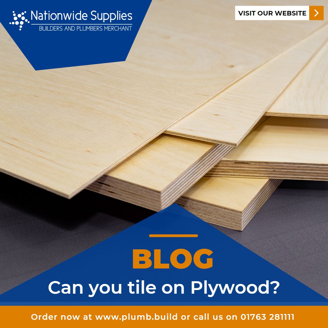Can you tile on Plywood?