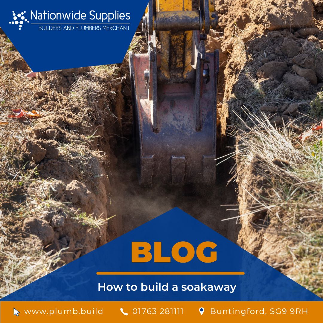 How to build a soakaway
