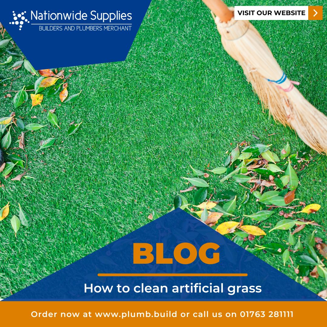 How to clean artificial grass