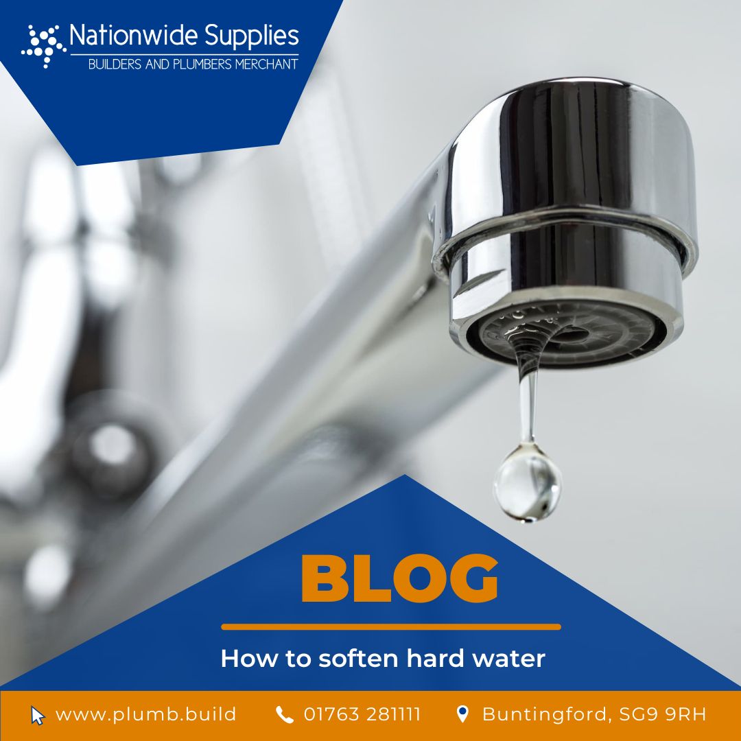 How to soften hard water