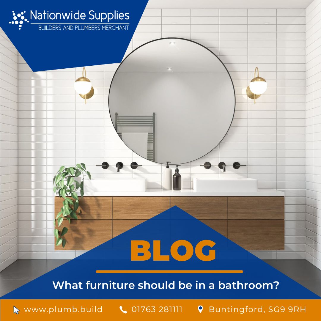 What furniture should be in a bathroom?