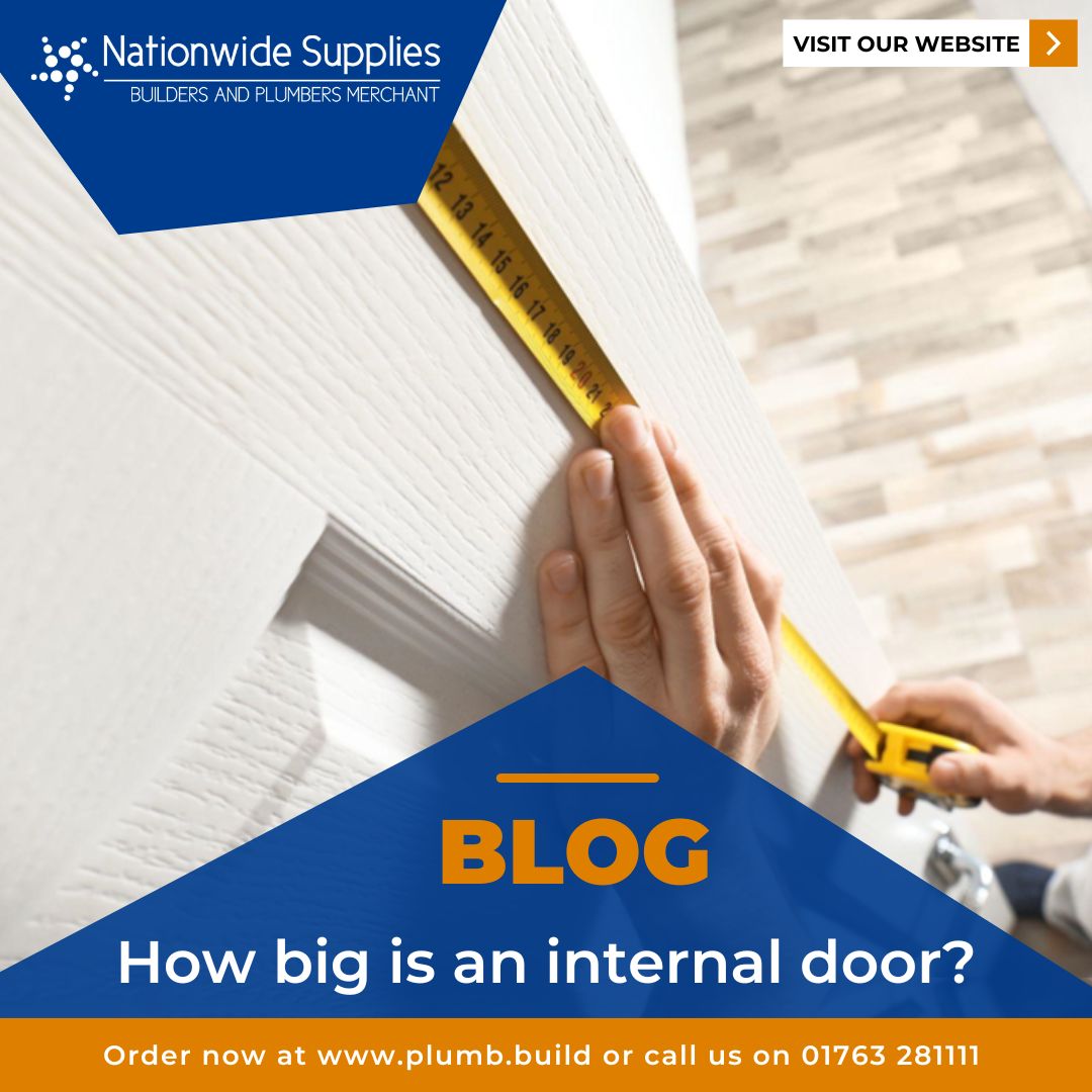 How big is an internal door?