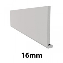 16mm White uPVC Fascia