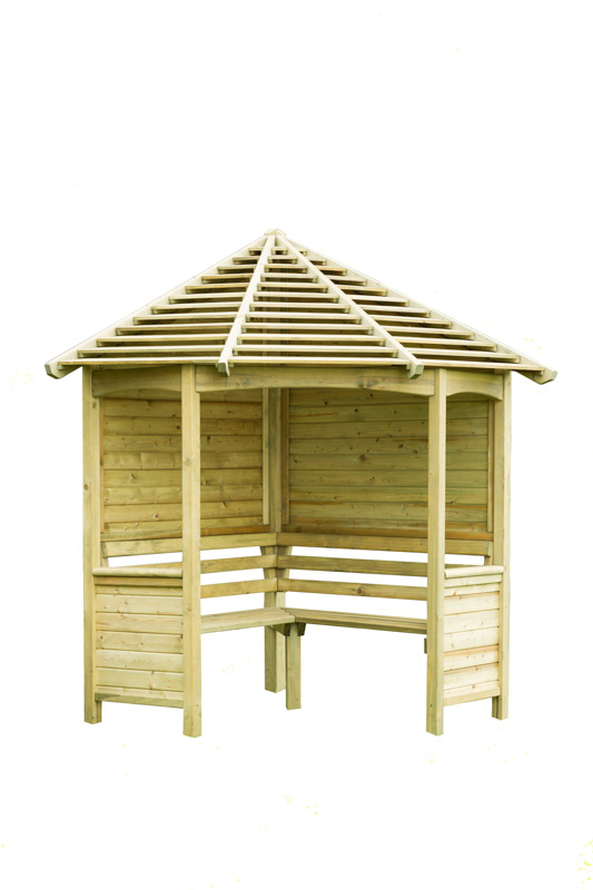 Forest Garden DTS Venetian Corner Arbour 