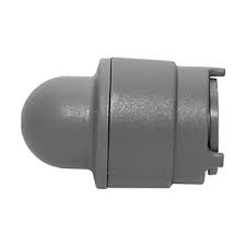 Polyplumb 22mm demountable Socket Stop End 