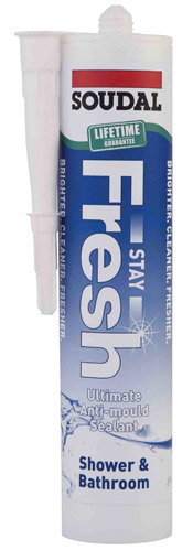 Soudal StayFresh Sanitary 300ml Silicone - Ivory