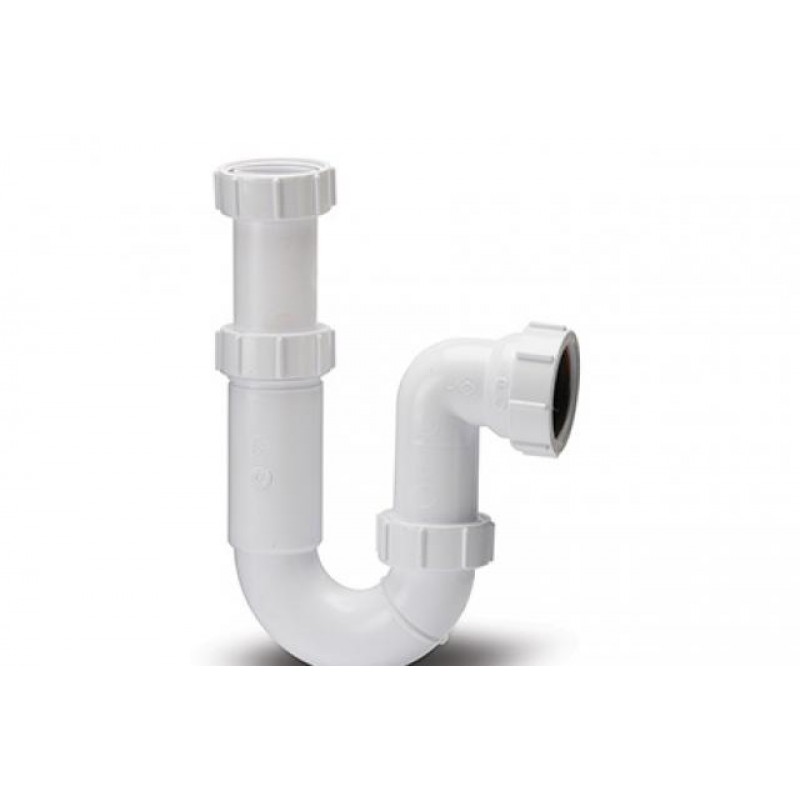 40mm Telescopic P trap: 76mm Deep Seal