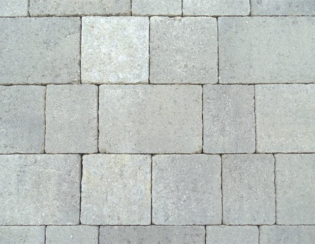 Castacrete Trio 50mm Aged Paving Block - Ash (Mixed Pack, 11.52m2)