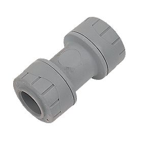 Polyplumb 15mm Straight Coupler 