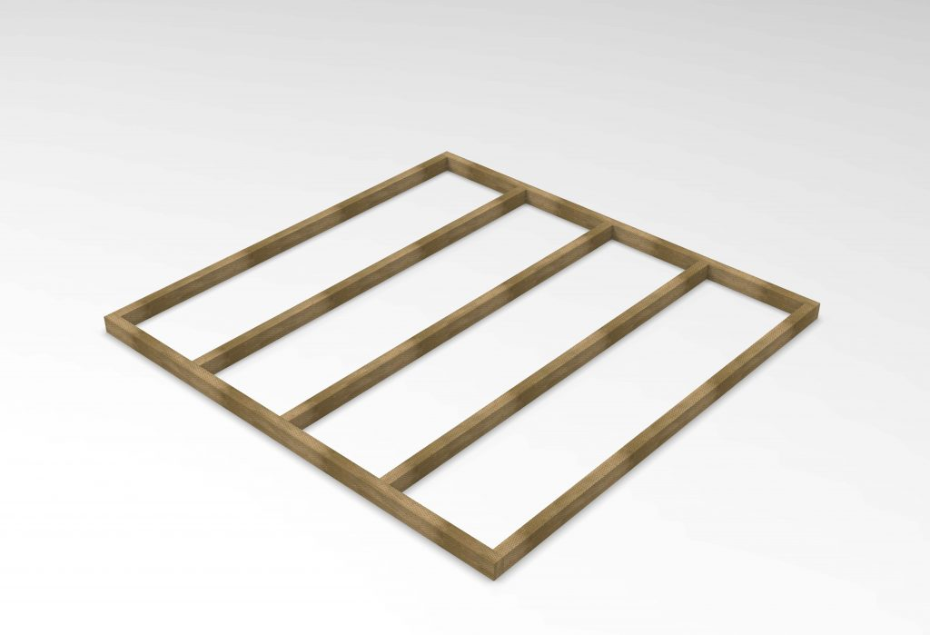 Forest Garden DTS 7x7 Shed Base Pressure Treated 