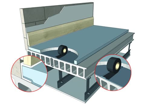 JCW Impacta Rubber - 5mm x 1050mm x 10m roll (10.50m²) [1153]