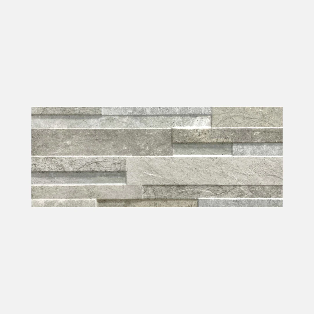 GlobalStone DTS 10-12mm 400x160mm Cladding Range Porcelain Paving  - Quartz Grey (0.96m2)