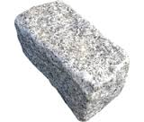 200 x 100 x 50mm Large Granite Sett - Silver Grey