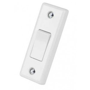 Selectric Smooth 10A Architrave Light Switch [X-Rated, ATSA] -1 Gang, 2 Way