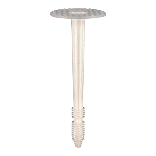 TIMCO 8.0 x 50 Plastic Insulation Fixings - Pack of 100