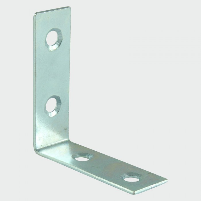 Timco 50x50x16mm Corner Brace (Zinc Plated) - Pack of 4