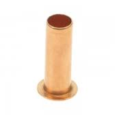 10mm Copper insert with lip for oil line
