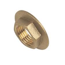 Brass Flanged Backnut 3/4"