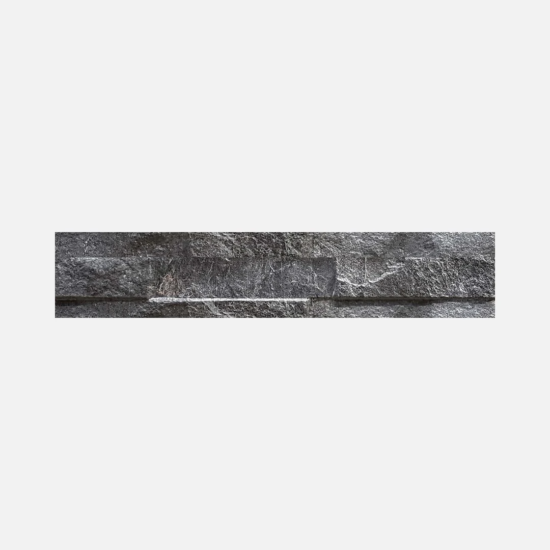 GlobalStone DTS 8-12mm 380x75mm Cladding Range Porcelain - Charcoal (0.74m2)