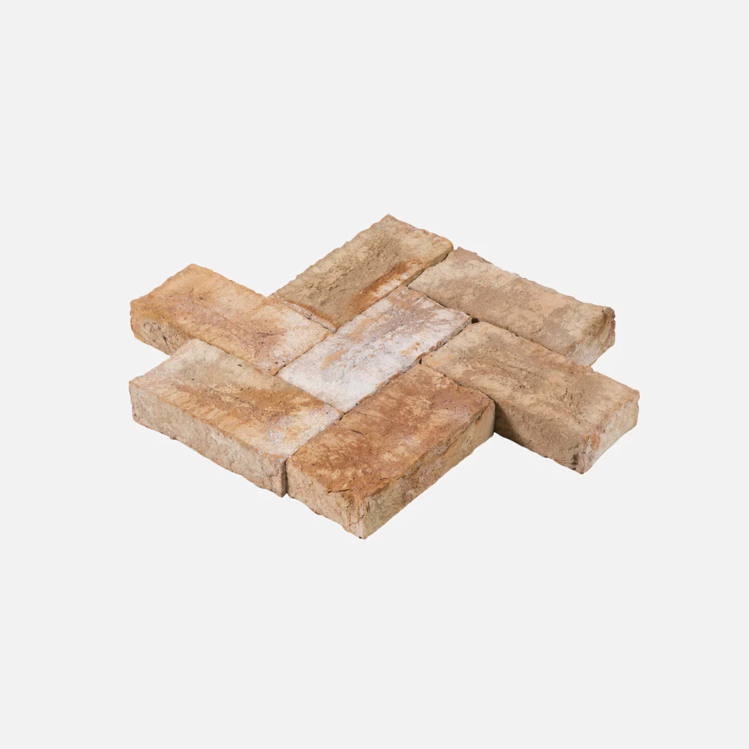 GlobalStone DTS 50mm 210x100mm Clay Paver Collection - Mellow Blend (16.8m2)