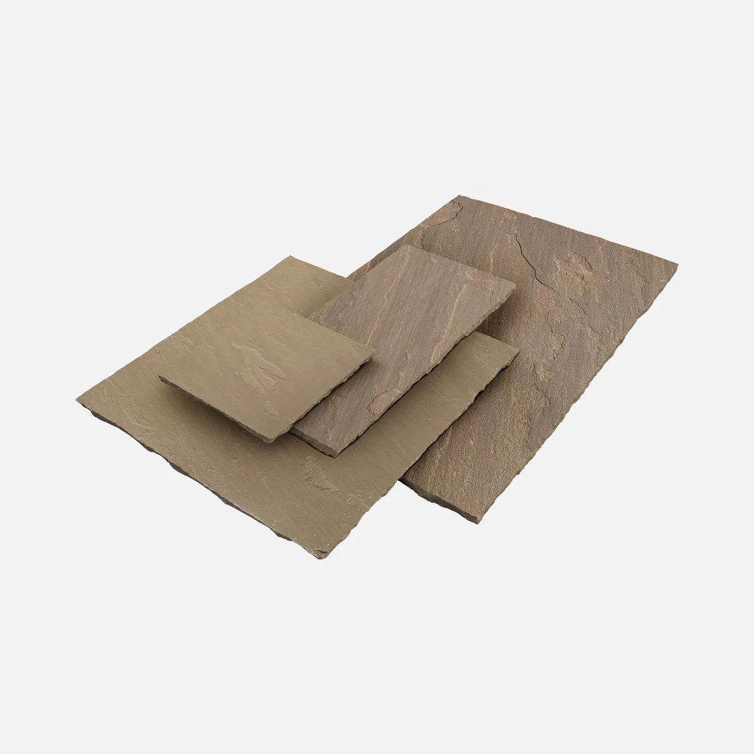 GlobalStone DTS 22mm 600-Series 600x300mm Indian Sandstone - Country Green (Pack of 85 Slabs)