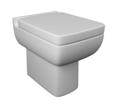 K-Vit Pure Back To Wall Pan - POT266PU