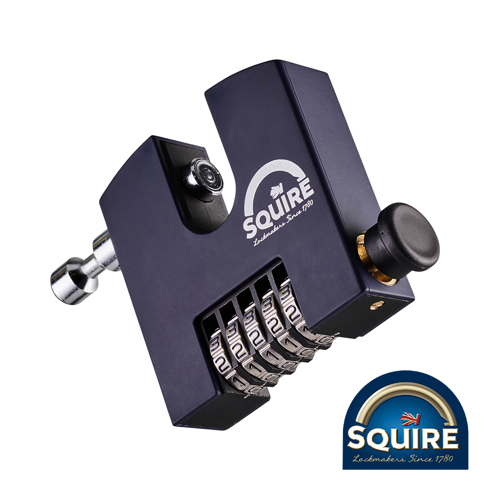 Timco Squire 75mm 5 Wheel Combination Block Lock 