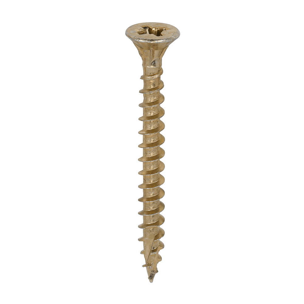 6.0 x 60mm C2 Multi-Purpose Advanced Woodscrews - PZ3 - Double Countersunk (Box of 200)