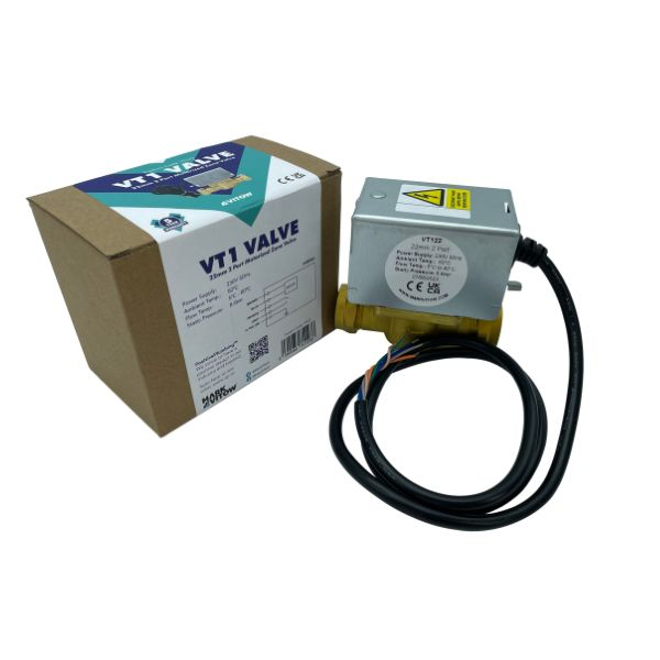 Mark Vitow VT122 22mm 2-Port Motorised Valve