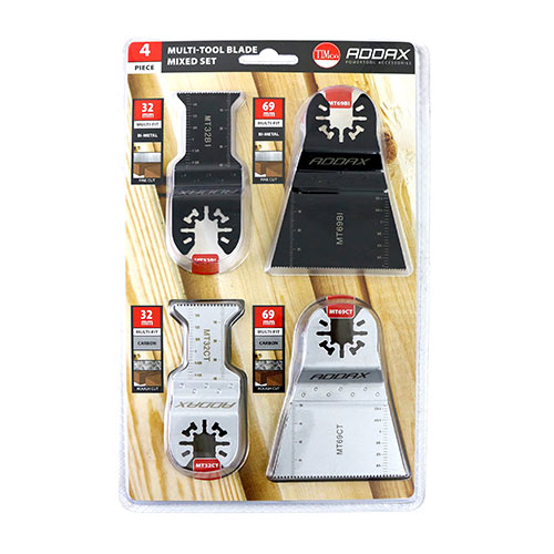 Timco Multi-Tool Blade Sets - 4 Piece Set