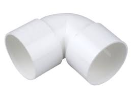 32mm Solvent Weld Waste 90' Knuckle Bend - White