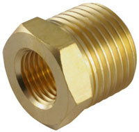 Brass Reducing Bush 3/4" x 1/2"
