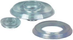DTS RoofPro 40mm Polycarbonate Sheet Screw Caps (Pack of 50) - Clear