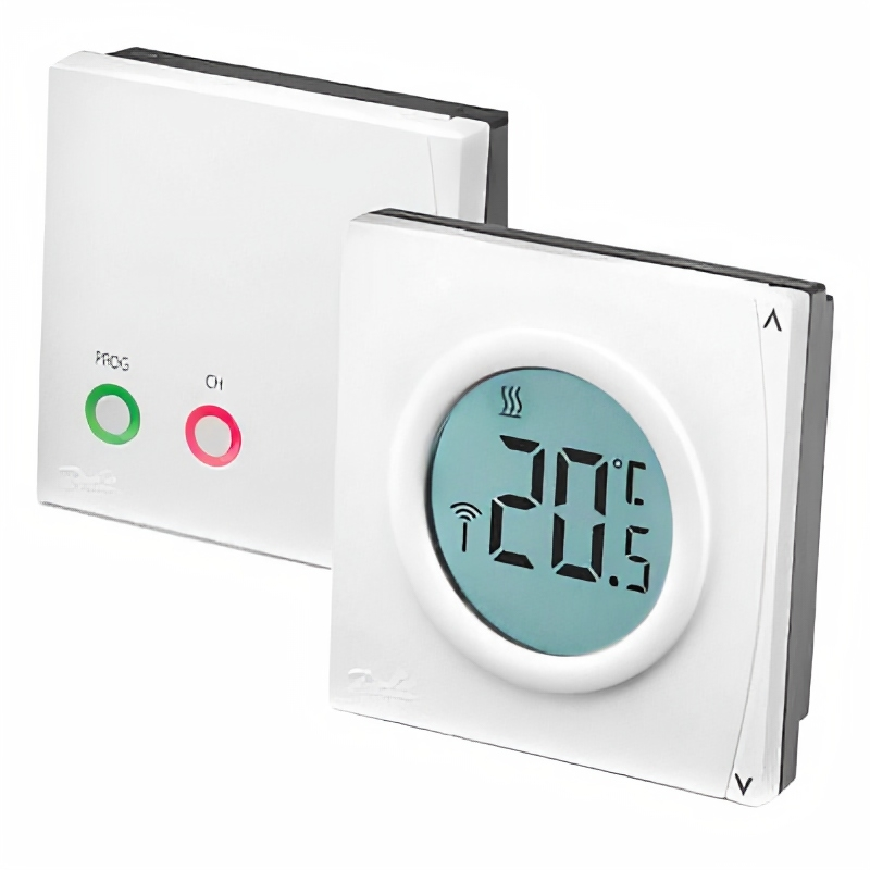 Danfoss TP5001RF+RX1 RF Programmable Room Stat 5/2d or 24h 087N7934
