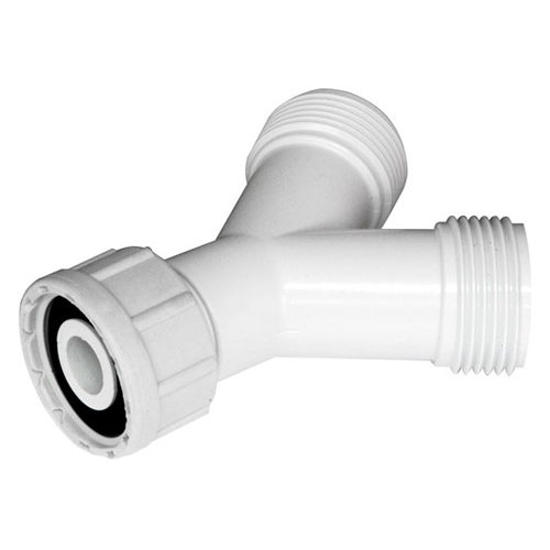 Washing Machine Hose 3/4" Y-Piece Supply Junction