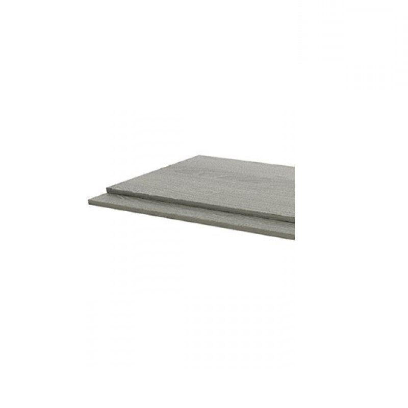 K-Vit 700mm End Panel 2 Piece Grey Ash