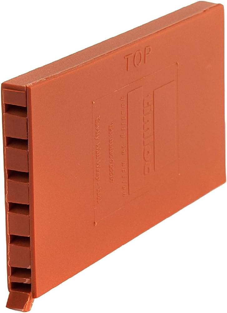 Cavity Wall Standard Weep Vent - Red/Terracotta 