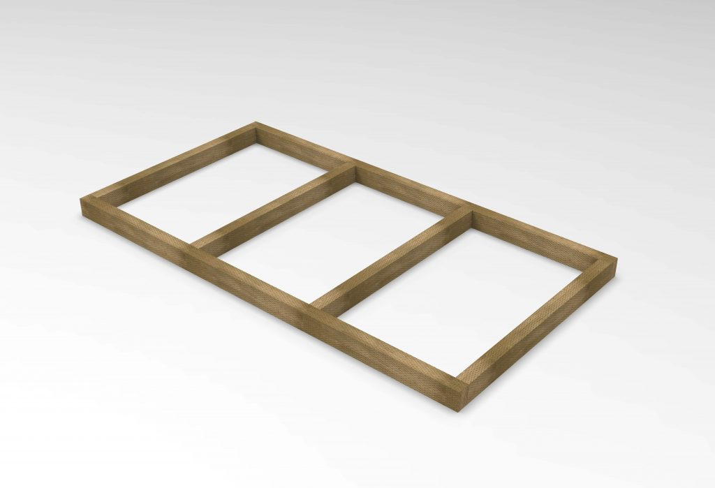 Forest Garden DTS 6x4 Shed Base Pressure Treated 