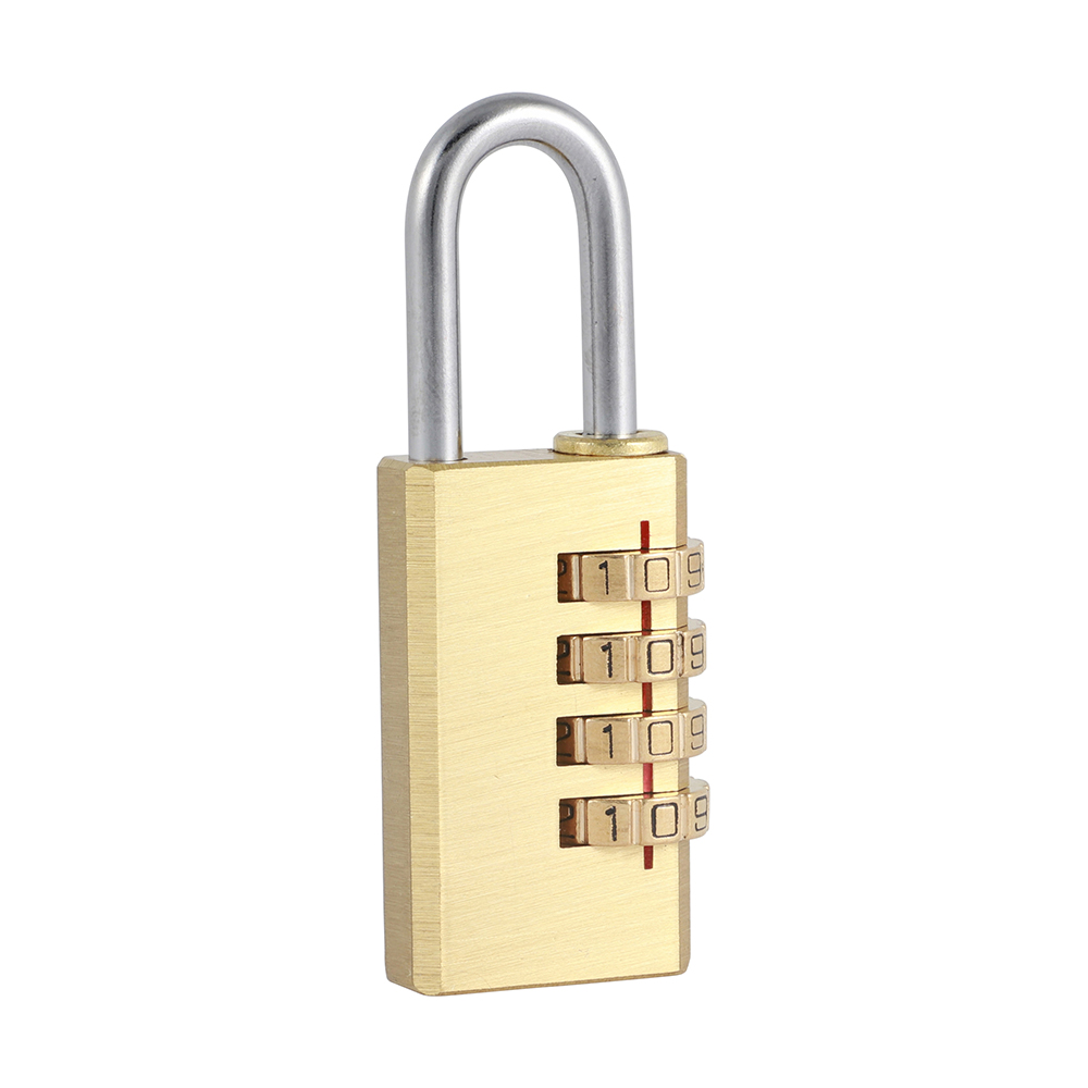 Timco 28mm Brass Combination Lock