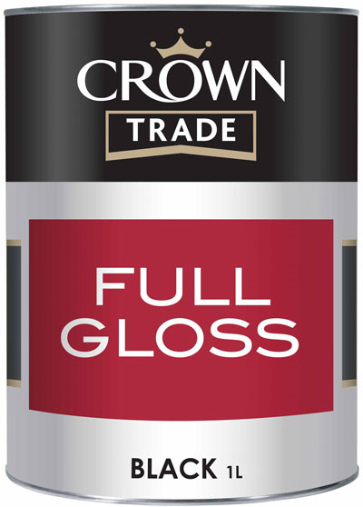 Crown Trade - Full Gloss - Black - 2.5L