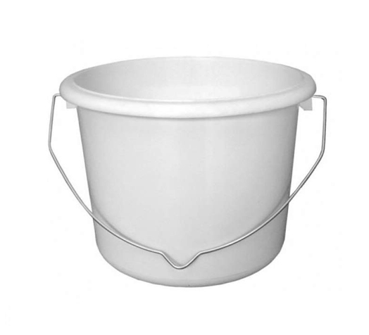 1L Round Paint Kettle - White