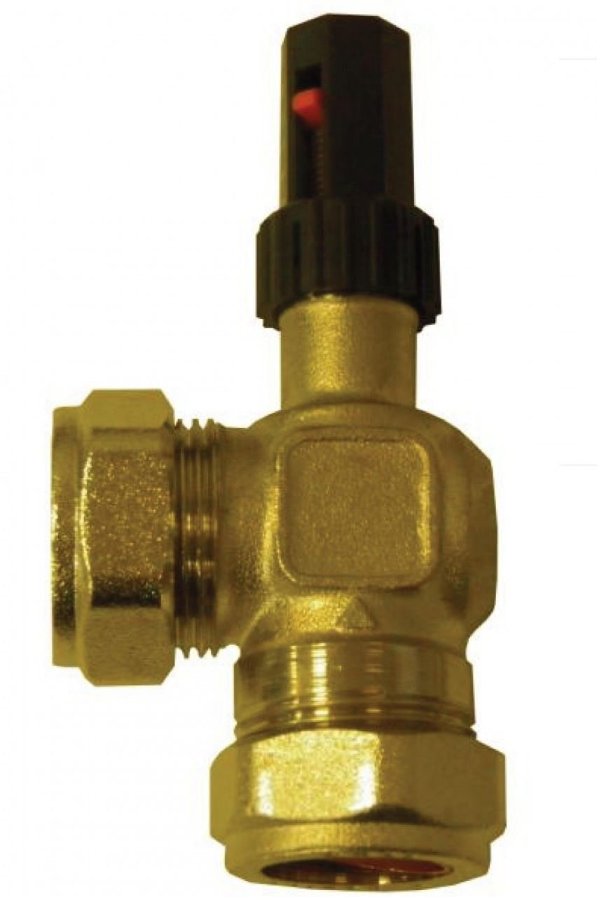 22mm Auto-Bypass Valve - Angled