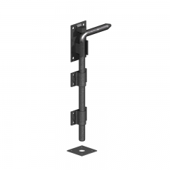 GateMate 18" (450mm) Garage Door Bolt - Black