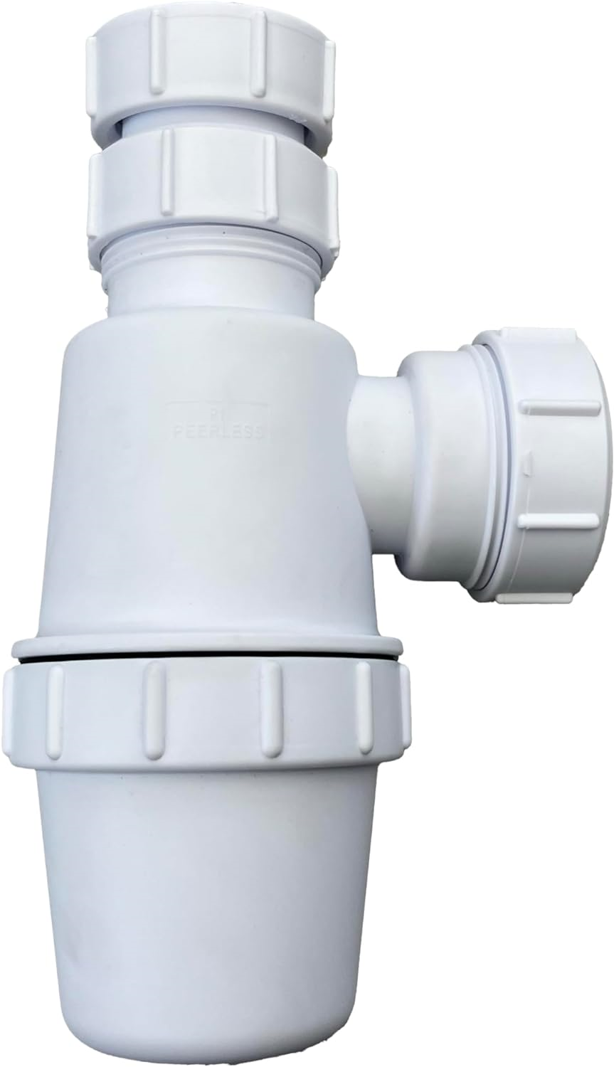 40mm Telescopic Bottle Trap: 75mm Deep Seal