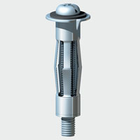 Board Fix Metal Cavity Anchors: Medium Grade M5 x 45mm (Bag of 4)