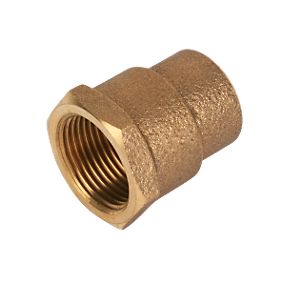 15mm to 1/2" Endfeed Female Iron Straight