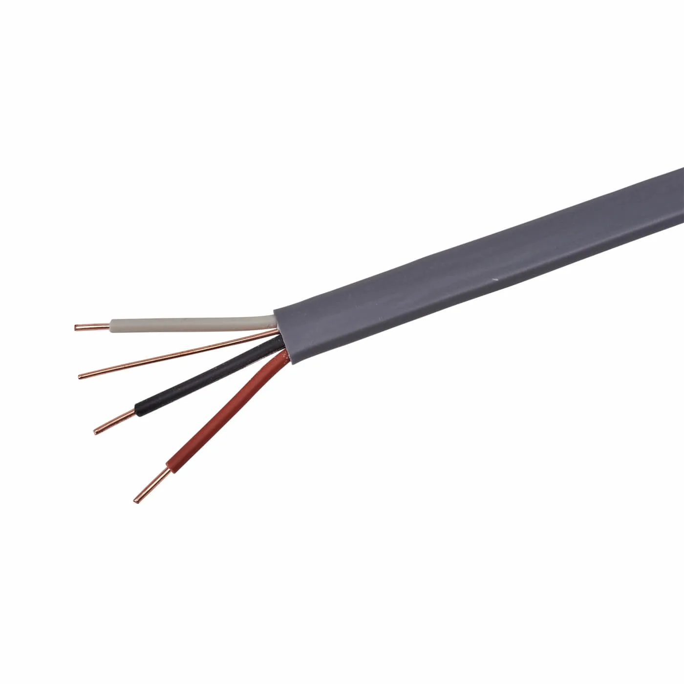 1.5mm x 50m Flat Three Core & Earth Cable