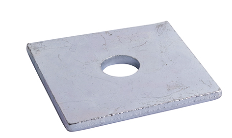 TIMco M10 x 50 x 50 x 3 Square Plate Washer - BZP (Box of 100)