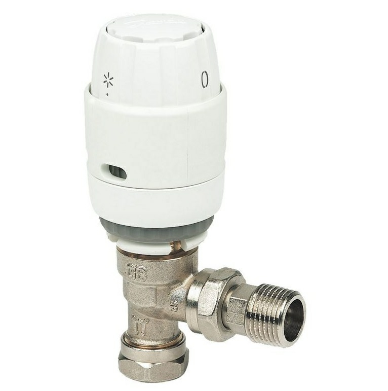 Danfoss RAS-C2 15mm Angled TRV Valve 013G605000